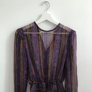 Vintage Royalty Peplum